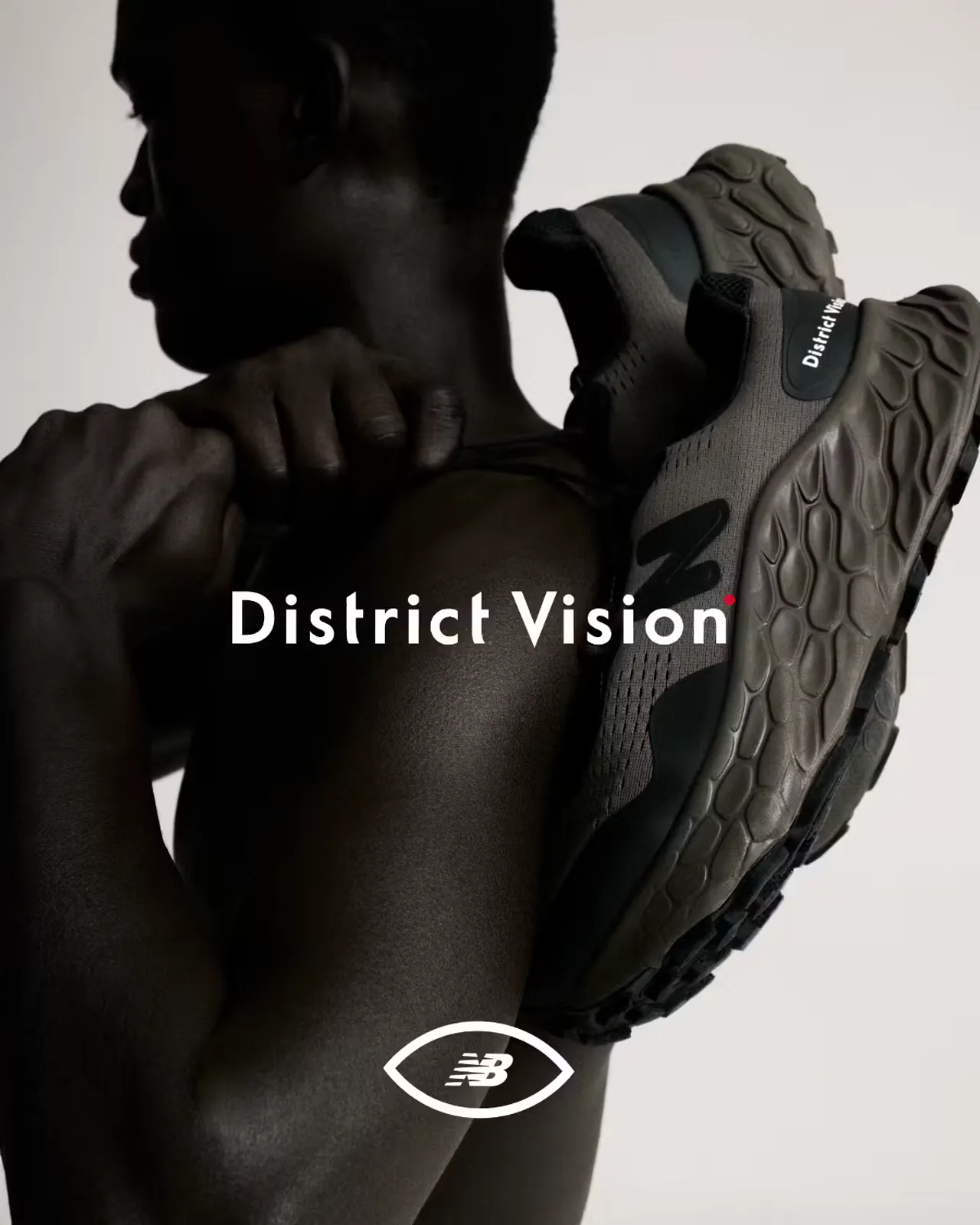 Fresh Foam X More Trail campaign, Falcon over the shoulder