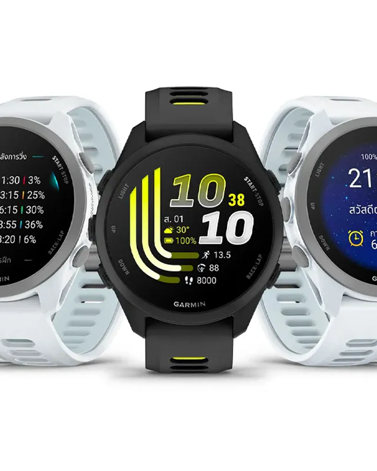 Forerunner 170, black AMOLED face