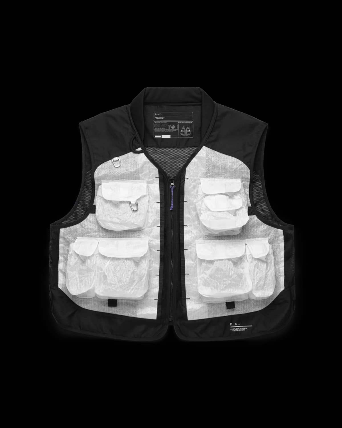 Db × Purple Mountain Observatory Modular Vest, ALUULA Graflyte
