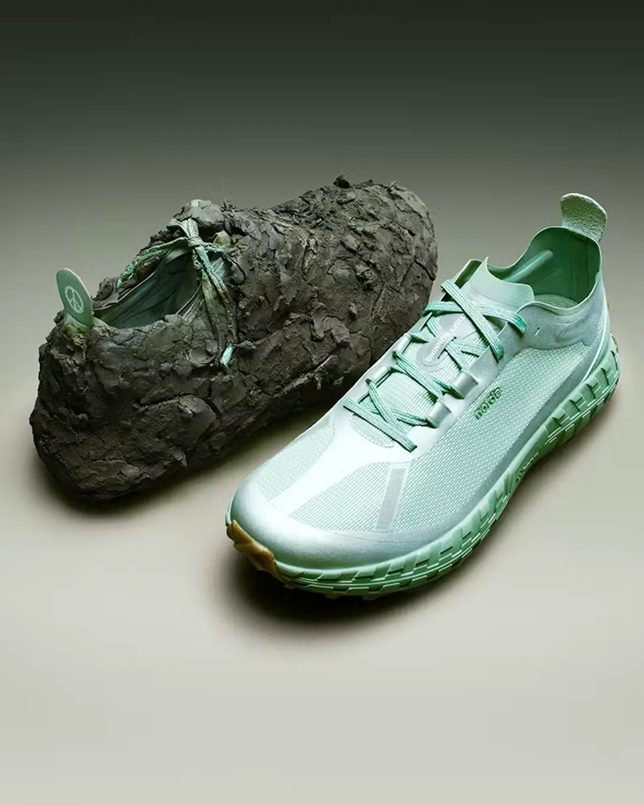 Peace & Silence 001, mud and Jadeite
