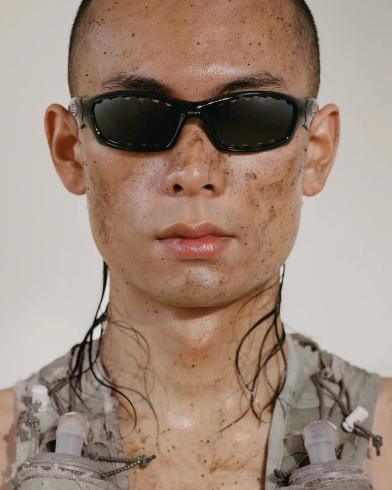 Straight Jacket and kit, campaign still
