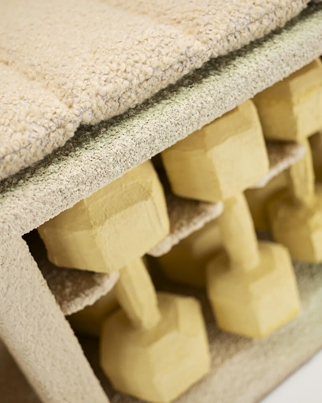 Rocky Bench, material detail